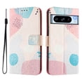 thumbnail image 1 of Compatible for Google Pixel 8 Pro Wallet Case, Painting Pattern Premium PU Leather [Credit Card Holder] [Wrist Strap] Flip Stand Feature Purse Case Full Protective Pattern Cover, Graffiti, 1 of 15