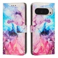 thumbnail image 1 of Compatible with Google Pixel 9 Pro XL Wallet Case for Women with Credit Card Holders, Designed Flip PU Leather Kickstand Shockproof Protective Cover with Wrist Strap for Google Pixel 9 Pro XL, Pink, 1 of 10
