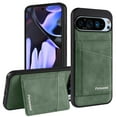 thumbnail image 1 of Compatible with Google Pixel 9a Wallet Case, PU Leather Kickstand Card Slots Case, Classic Business Durable Shockproof Protective Phone Cover for Google Pixel 9a, RFID Blocking, Green, 1 of 8