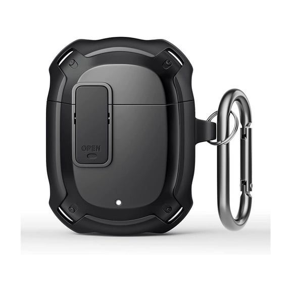 Compatible with Google Pixel Buds 2 Case Cover [Front LED Visible] Shockproof Protective Case with Keychain Secure Lock Design Hard PC Case Cover for Pixel Buds 2 2020