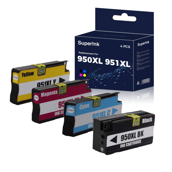 Compatible HP 950XL / 951XL Ink Cartridge Combo High Yield By Superink