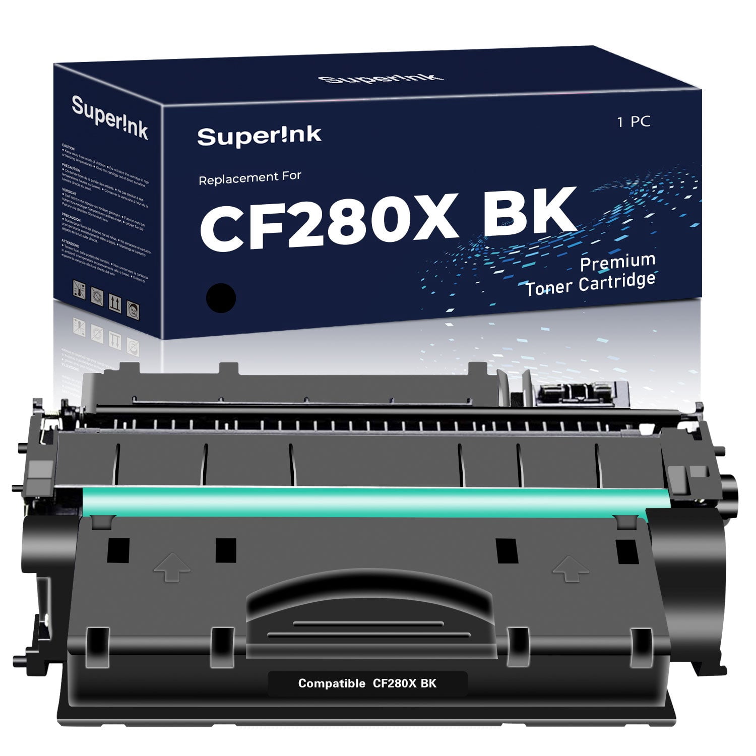 Compatible HP CF280X Black Toner Cartridge (HP 80X) By Superink ...