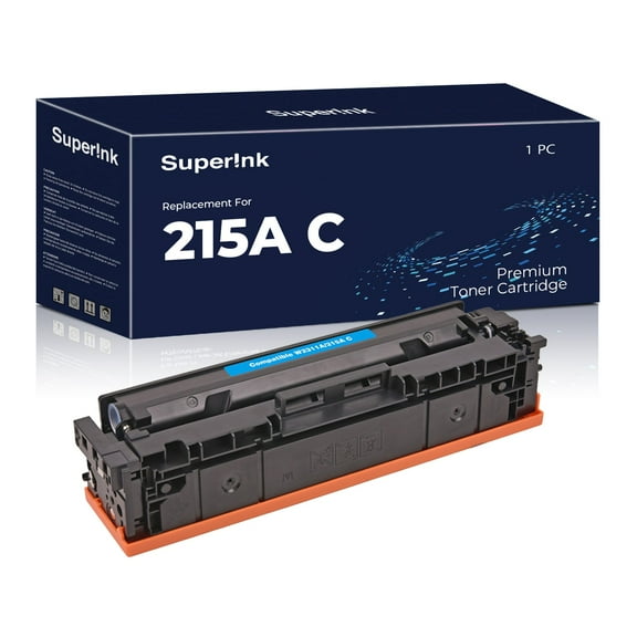 Compatible HP W2311A / 215A Cyan Toner (With Chip) By Superink