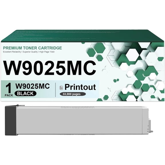 Compatible for HP W9025MC Toner Cartridge Replacement for W9025MC Cartridge Fit for HP Laserjet Managed MFP E72425dn E72425dv E72425a E72430dn Printers