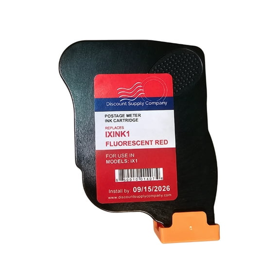 IXINK1 Red Ink Cartridge for iX-1 Postage Meters Compares to IXINK1, Sure.jet # A0146668