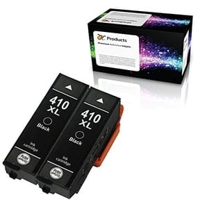 OCProducts Compatible Ink Cartridge Replacement for Epson 410 410XL Black for Expression XP-630 XP-830 XP-530 XP-635 XP-640 Printers (2 Black)
