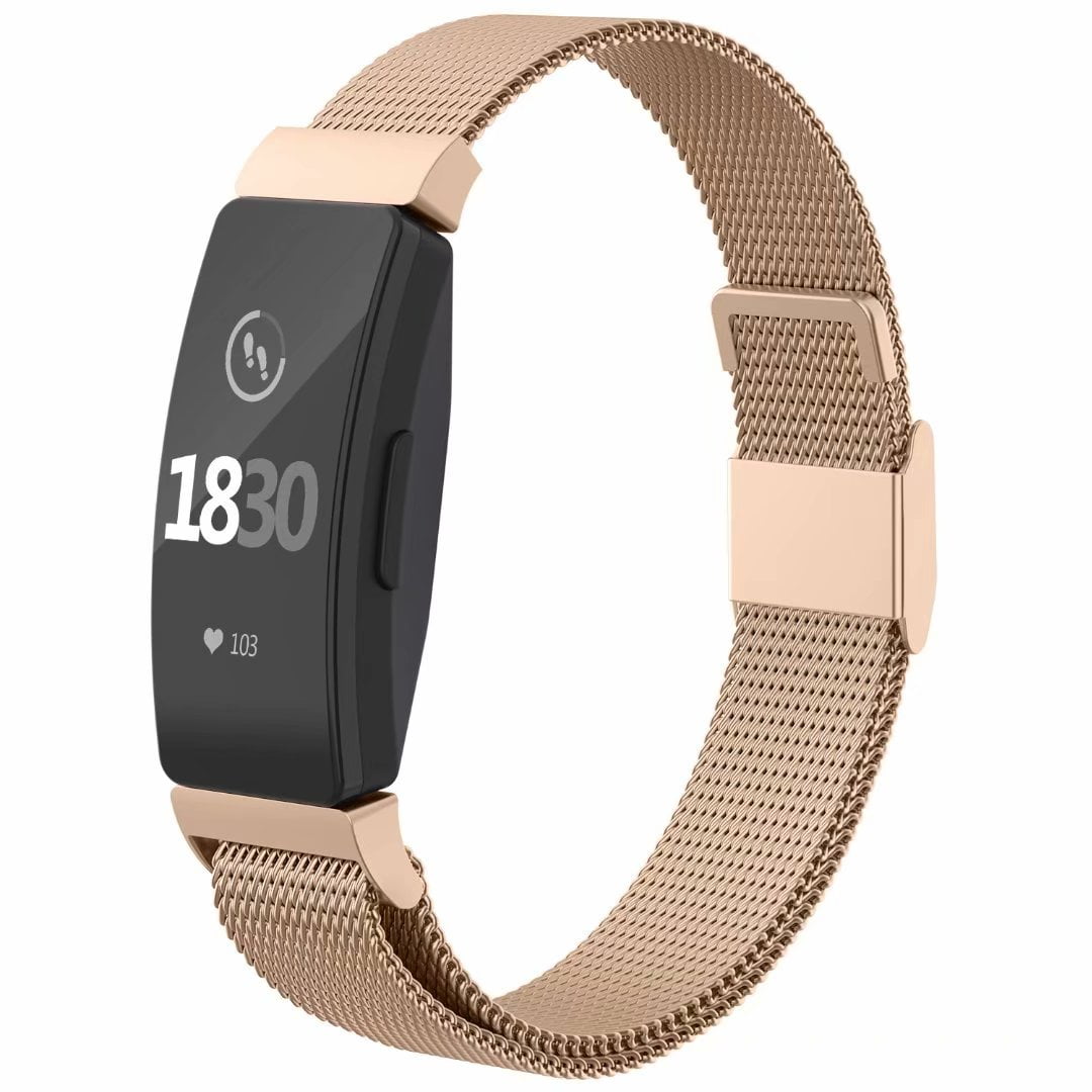 Dilando Chain Metal Link Bands Compatible with Fitbit Inspire 2 Bands Women  Adjustable Stainless Steel Wristband Bracelet Accessories Girl Replacement  Strap for Inspire 2 Rose Gold Rose Gold Inspire 2