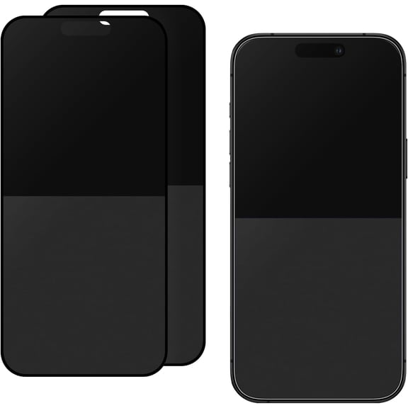 Compatible for Iphone 16 Plus, Iphone 15 Plus,Iphone 15 Pro Max 6.7 inch Matte & Glossy Tempered Glass Screen Protector Tempered Glass 6.7 Inch, Easy Installation, 2 Pack
