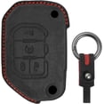thumbnail image 1 of Compatible Key Fob Cover for Jeep Grand Cherokee Dodge Charger Challenger Durango Journey Dart Chrysler 300 Key Case Holder Protector Keychain, 1 of 8