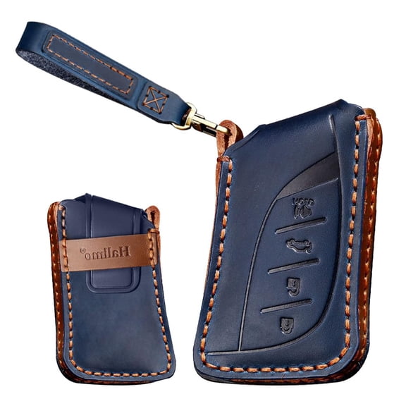 Compatible Key Fob Cover for Key Case Fit for Lexus Ux200 Ux250H Keychain Smart Remote Key Fob Cover Key Shell Protector 4 button Keychain