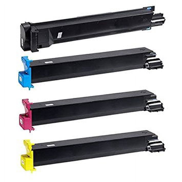 Compatible Konica Minolta TN-611K / TN-611C / TN-611M / TN-611Y toner cartridges - 4-pack
