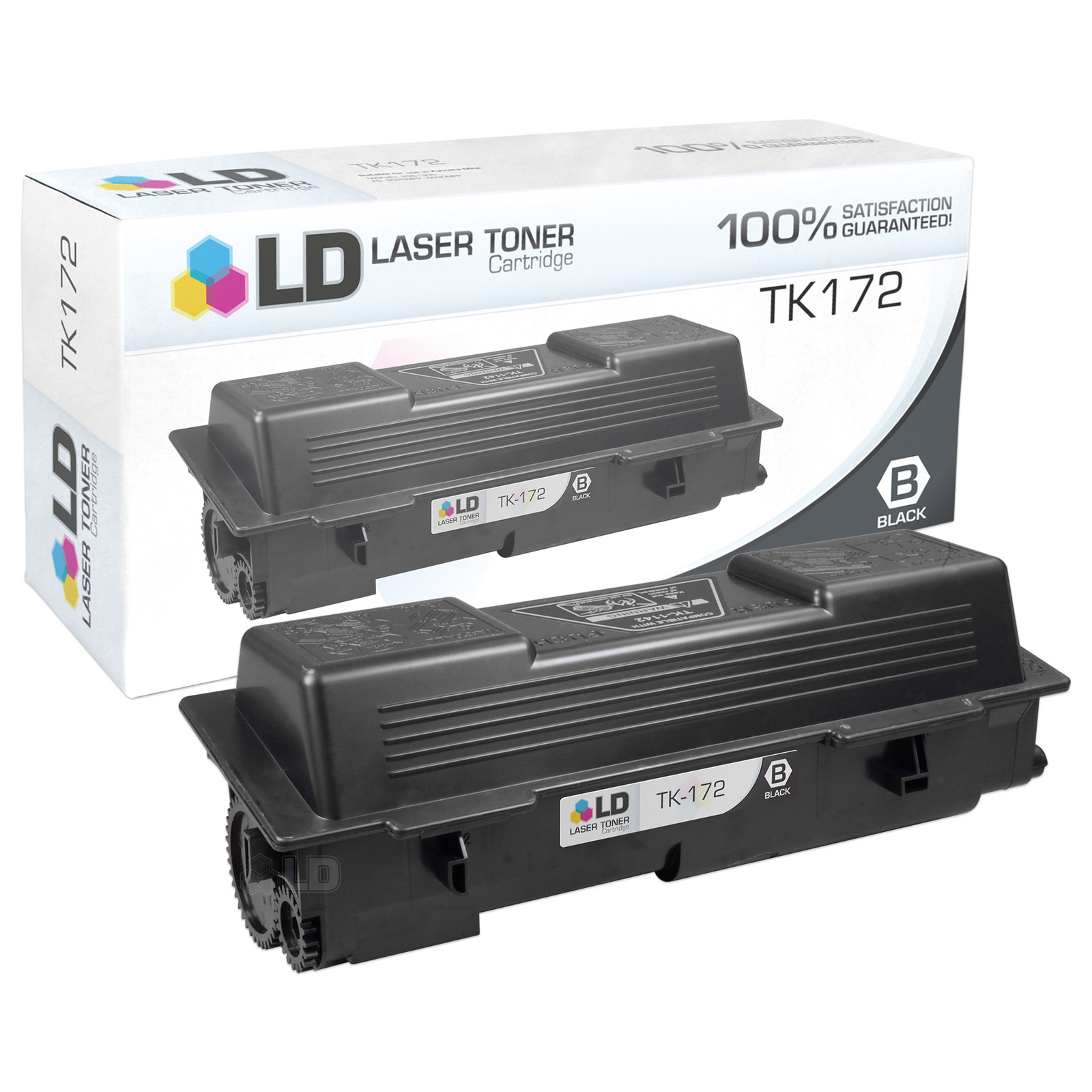 Compatible Kyocera Mita Black TK-172 Laser Toner Cartridge for the FS-1320D and FS-1370DN Printers - image 1 of 1