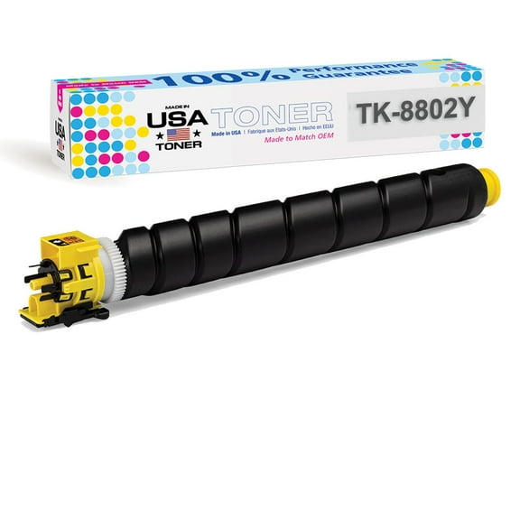 Compatible Kyocera TK-8802, Ecosys P8060cdn Toner Yellow