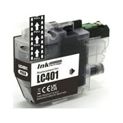 Compatible LC401 Black Ink Cartridges Replacement LC 401 for Brother MFC-J1010DW MFC-J1012DW MFC-J1170DW Printer (Black)