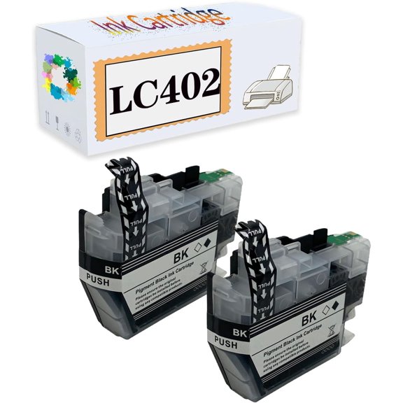 Compatible LC402 Ink Cartridges Replacement for Brother MFCJ5340DW MFCJ6740DW MFCJ6540DW MFCJ6940DW Printers