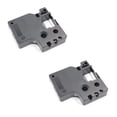 thumbnail image 1 of Compatible Label Tape Cartridge for Dymo 45010 - Black on Clear - 2-Pack, 1 of 1