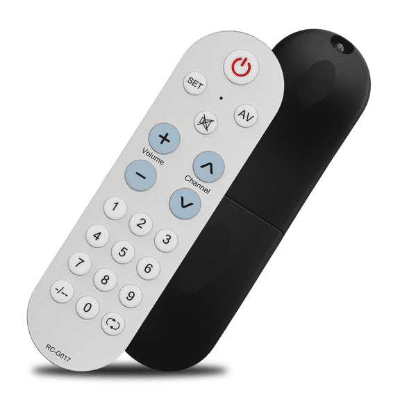Compatible Learning Universal TV Remote for Elderly & Seniors, Big Button Backlit Remote Control