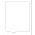 thumbnail image 1 of Exhibit Tab 2 Letter Size Bottom Tab Divider, 25 Count, 1/Set, 1 of 1