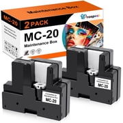 Compatible MC-20 Maintenance Cartridge Replacements for imagePROGRAF PRO-1100, PRO-1000 Inkjet Printers, 2 Pack