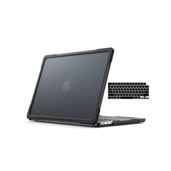 Compatible with MacBook Air 13.6 inch Case 2022 2023 Release A2681 M2 Chip Liquid Retina Display Touch ID, Heavy Duty Rugged Hard Shell Shockproof Cover with Keyboard Skin