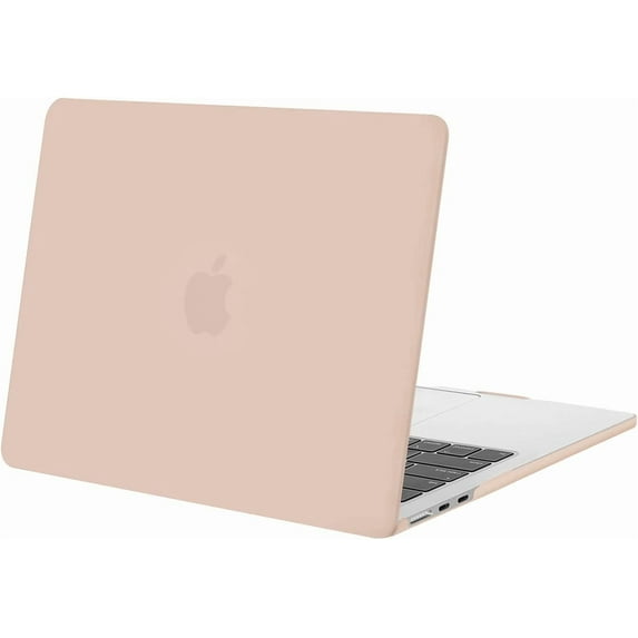 Compatible with MacBook Air 13 inch Case 2025 2024 2023 2022 Release M4 A3240 M3 A3113 M2 A2681, Protective Plastic Hard Shell Cover Compatible with MacBook Air 13.6 inch Case, Camel
