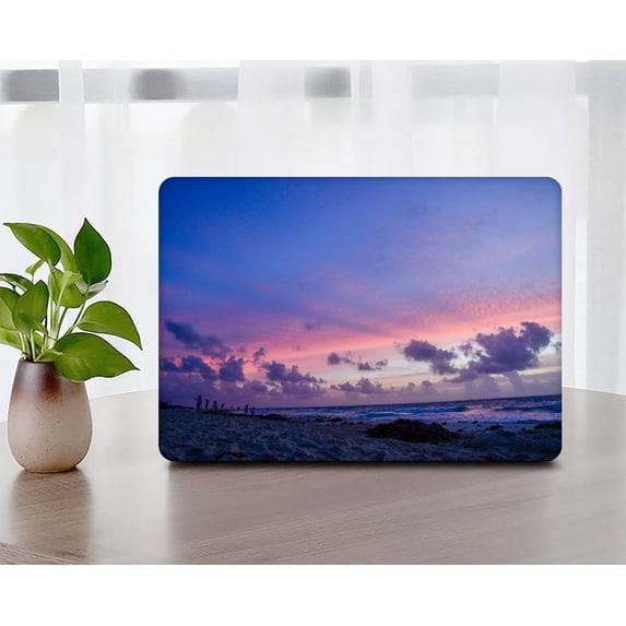 Compatible MacBook Pro 14" Case 2021 2022 2023 Rel. Model A2442 & A2779, Plastic Hard Case Cable Tie, Colorful B 0340