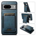 thumbnail image 1 of Compatible for Mag-Safe for Google Pixel 9 / 9 Pro Wallet Case, Detachable PU Leather Wallet Case with Flip Card Holder, Stand Protective Phone Cover for Men Women Support Magnetic Car Mount, Blue, 1 of 1