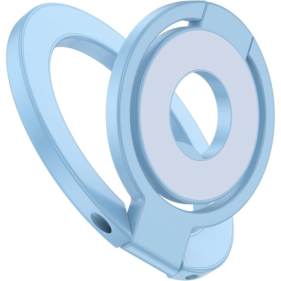 Compatible for MagSafe Phone Grip: Dual-Sided Magnetic Ring Holder Stand for iPhone 17/16/15 Pro Max, Samsung S26/S25 Ultra & All Phones, Wireless Charging Compatible