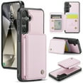 thumbnail image 1 of Compatible with MagSafe for Samsung Galaxy A16 5G Wallet Case, PU Leather RFID Blocking 2 in 1 Detachable Magnetic Card Holder Back Flip Kickstand Shockproof Phone Case for Women Men,Pink, 1 of 11