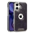 thumbnail image 1 of Compatible with MagSafe for iPhone 14 Pro Case Leather, Classic Elegant PU Slim Fit Rugged Non-Slip Grip Camera Lens Raised Drop Protection Magnetic Cover Phone Case for iPhone 14 Pro,Purple, 1 of 10