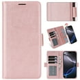 thumbnail image 1 of Compatible with MagSafe for iPhone 16e Wallet Case Magnetic Card Holder, RFID Blocking 2 in 1 Detachable Kickstand Retro PU Leather Shockproof Classic Folio Case for Women Men,Pink, 1 of 6