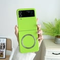 thumbnail image 1 of Compatible with Magsafe Case for Samsung Galaxy Z Flip 3 Case, Luxury Matte Skin Magnetic Bumper Shockproof Protective Anti-Scratch Hard Cover Phone Case for Samsung Galaxy Z Flip 3 5G, Green, 1 of 7