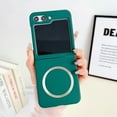thumbnail image 1 of Compatible with Magsafe Case for Samsung Galaxy Z Flip 5 Case, Luxury Matte Skin Magnetic Bumper Shockproof Protective Anti-Scratch Hard Cover Phone Case for Samsung Galaxy Z Flip 5 5G, Darkgreen, 1 of 9