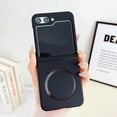 thumbnail image 1 of Compatible with Magsafe Case for Samsung Galaxy Z Flip 5 Case, Luxury Matte Skin Magnetic Bumper Shockproof Protective Anti-Scratch Hard Cover Phone Case for Samsung Galaxy Z Flip 5 5G, Black, 1 of 9
