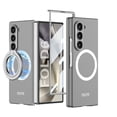 thumbnail image 1 of Compatible with Magsafe Case for Samsung Galaxy Z Fold 6 Case with Screen Protector, Detachable Ring Magnetic All-Inclusive Shockproof Slim Matte Case for Samsung Galaxy Z Fold 6 5G, Gray, 1 of 8