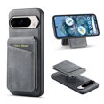 thumbnail image 1 of Compatible with Magsafe Magnetic 2 in 1 Detachable Wallet Case with Card Holder for Google Pixel 8 Pro, for Women Men, PU Leather Flip Kickstand Credit Slots for Google Pixel 8 Pro, Gray, 1 of 8
