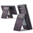 thumbnail image 1 of Compatible with Magsafe Magnetic 2 in 1 Detachable Wallet Case with Card Holder for Samsung Galaxy S24 Ultra, for Women Men, PU Leather Flip Kickstand Credit Slots for Samsung Galaxy S24 Ultra, Purple, 1 of 10