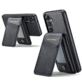 thumbnail image 1 of Compatible with Magsafe Magnetic 2 in 1 Detachable Wallet Case with Card Holder for Samsung Galaxy S25 Plus, for Women Men, PU Leather Flip Kickstand Credit Slots for Samsung Galaxy S25 Plus, Black, 1 of 10