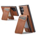 thumbnail image 1 of Compatible with Magsafe Magnetic 2 in 1 Detachable Wallet Case with Card Holder for Samsung Galaxy S25 Ultra, for Women Men, PU Leather Flip Kickstand Credit Slots for Samsung Galaxy S25 Ultra, Brown, 1 of 10