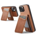 thumbnail image 1 of Compatible with Magsafe Magnetic 2 in 1 Detachable Wallet Case with Card Holder for iPhone 13, for Women Men, PU Leather Flip Kickstand Credit Slots for iPhone 13, Brown, 1 of 10
