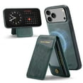 thumbnail image 1 of Compatible with Magsafe Magnetic 2 in 1 Detachable Wallet Case with Card Holder for iPhone 17 Pro Max, for Women Men, PU Leather Flip Kickstand Credit Slots for iPhone 17 Pro Max, Green, 1 of 12