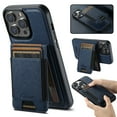 thumbnail image 1 of Compatible Magsafe Magnetic 2 in 1 Detachable iPhone 16 Wallet Case with Card Holder Credit Slots Men Women,PU Leather RFID Blocking Flip Kickstand for iPhone 16,Blue, 1 of 11