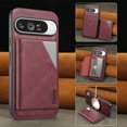 thumbnail image 1 of Compatible with Magsafe Wireless Charing for Google Pixel 9 Pro XL Wallet Case, RFID Blocking Card Holder Magnetic 2 in 1 Detachable Wallet Kickstand Leather Case For Google Pixel 9 Pro XL,Winered, 1 of 8