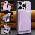 thumbnail image 1 of Compatible with Magsafe Wireless Charing for iPhone 13 Pro Max Wallet Case, RFID Blocking Card Holder Magnetic 2 in 1 Detachable Wallet Kickstand Leather Case For iPhone 13 Pro Max,Purple, 1 of 8