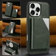 thumbnail image 1 of Compatible with Magsafe Wireless Charing for iPhone 16 Wallet Case, RFID Blocking Card Holder Magnetic 2 in 1 Detachable Wallet Kickstand Leather Case For iPhone 16,Green, 1 of 8