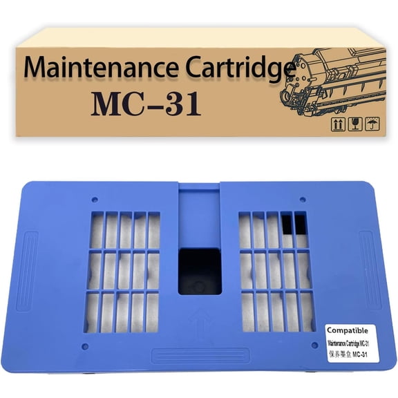 Compatible Maintenance Cartridge Replacement MC-31 for Canon TM-200 TM-205 TM-300 TM-305 TM-5200 TM-5205 TM-5300 TM-5305 Printers Black*1