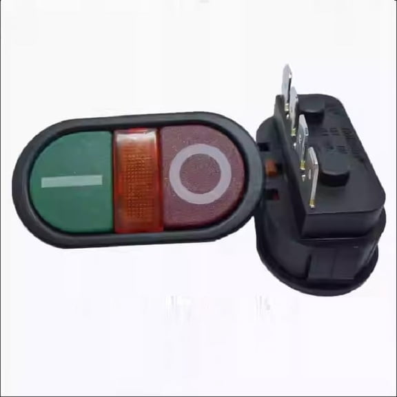 Compatible Meat Grinder Reset Switch with NO/NC Contacts - Rocker Style Power Switch with Overload Protection