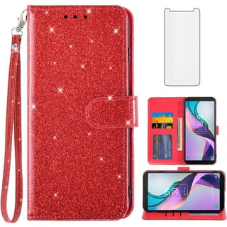 Wallet Case With Card Pockets & Kickstand For Alcatel Raven A574BL Phone