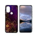 thumbnail image 1 of Compatible with Moto G Power 2022 Phone Case, Purplish-Gold-Floral-Dark-Grunge-4 Case Silicone Protective for Teen Girl Boy Case for Moto G Power 2022, 1 of 1