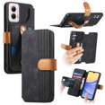 thumbnail image 1 of Compatible with Moto G Power 5G 2024 Wallet Case with RFID Blocking Card Holder,With Wrist Strap Kickstand, PU Leather Flip Case with Magnetic Closure, Shockproof Interior Protective Cover,Black, 1 of 14